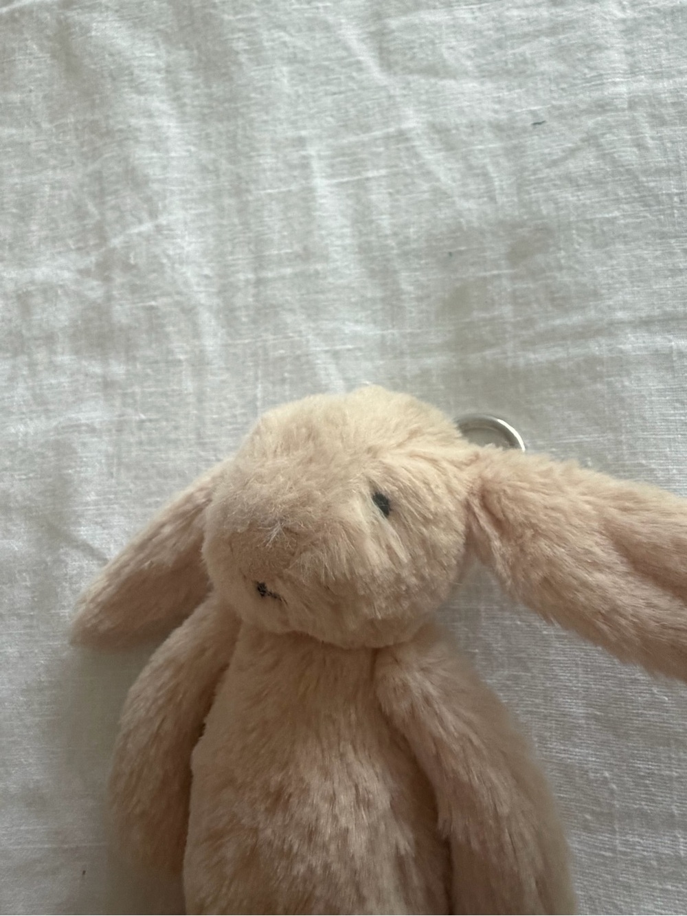 Jellycat - Bashful Blush Bunny Bag Charm - Rare !! 🩰 - Picture 3 of 8